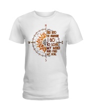 And into the sunshine I go Ladies T-Shirt tile