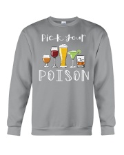 Pick your poison - Printed apparels Crewneck Sweatshirt tile