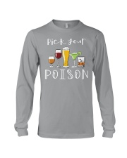 Pick your poison - Printed apparels Long Sleeve Tee tile