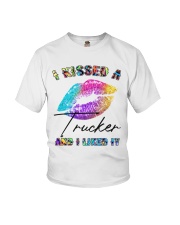 I kissed a trucker and I liked it Youth T-Shirt tile