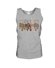 Melanin can't be bought Unisex Tank tile