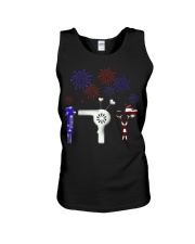 American independence day Unisex Tank tile