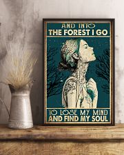 And into the forest I go 11x17 Poster lifestyle-poster-3