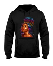 God says you are Hooded Sweatshirt tile