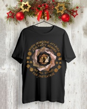 When someone attacks one party member Classic T-Shirt lifestyle-holiday-crewneck-front-2