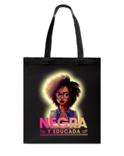 Negra y Educada Tote Bag tile