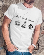 I'm a simple woman Classic T-Shirt lifestyle-mens-crewneck-front-4