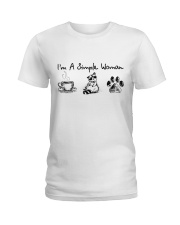 I'm a simple woman Ladies T-Shirt tile
