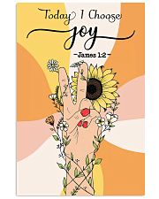 Today I choose joy 11x17 Poster front