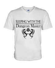 Sleeping with the dm V-Neck T-Shirt tile