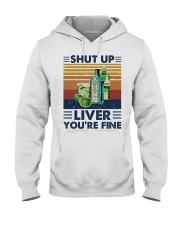 Shut up liver Hooded Sweatshirt tile