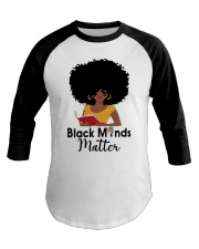 Black mind matter Baseball Tee tile
