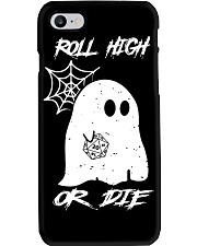 Roll high or die Halloween Phone Case tile
