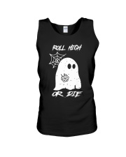 Roll high or die Halloween Unisex Tank tile
