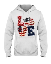 Love Independence day Hooded Sweatshirt tile