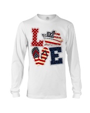 Love Independence day Long Sleeve Tee tile