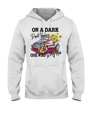 On a dark desert highway Independence day Hooded Sweatshirt tile
