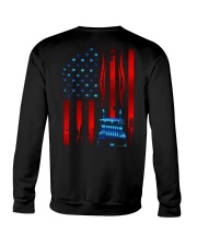 Truck Driver Patriotic Crewneck Sweatshirt tile