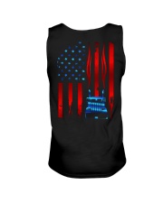 Truck Driver Patriotic Unisex Tank tile