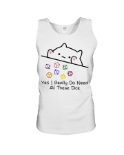 Yes I Really Do Need All These Dice Unisex Tank tile