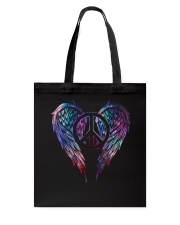 Peace hope love Tote Bag tile