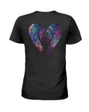 Peace hope love Ladies T-Shirt back
