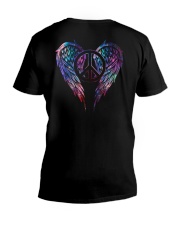 Peace hope love V-Neck T-Shirt tile