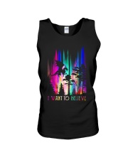 I want to believe Unisex Tank tile