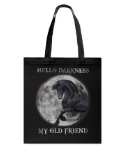 Hello darkness my old friend Tote Bag tile