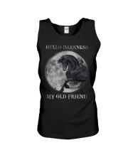 Hello darkness my old friend Unisex Tank tile