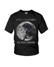 Hello darkness my old friend Youth T-Shirt tile