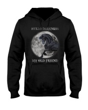 Hello darkness my old friend Hooded Sweatshirt tile