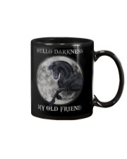 Hello darkness my old friend Mug tile