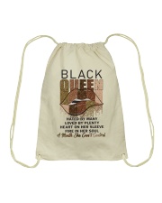Black Queen Drawstring Bag tile