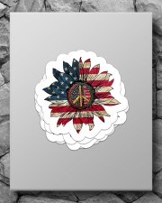 Sunflower sticker Sticker - 4 pack (Vertical) aos-sticker-4-pack-vertical-lifestyle-front-09