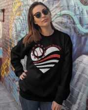 American heart Independence day Crewneck Sweatshirt lifestyle-unisex-sweatshirt-front-3