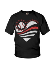 American heart Independence day Youth T-Shirt tile
