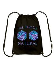 Yes they're natural Drawstring Bag tile