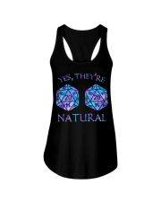 Yes they're natural Ladies Flowy Tank tile