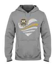 American heart Independence day Hooded Sweatshirt tile