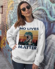 No lives matter Crewneck Sweatshirt lifestyle-unisex-sweatshirt-front-3