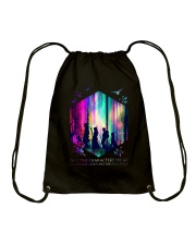 Into the characters we go Drawstring Bag tile