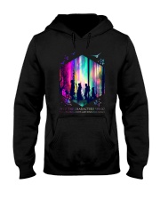 Into the characters we go Hooded Sweatshirt tile