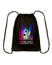 Get in loser Drawstring Bag tile