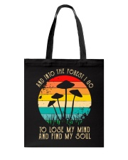 And into the garden I go Tote Bag tile