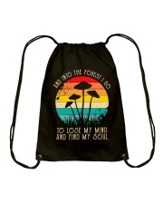And into the garden I go Drawstring Bag tile
