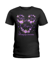 Faith hope love Ladies T-Shirt tile
