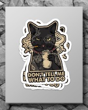 on't tell me what to do Sticker - 4 pack (Vertical) aos-sticker-4-pack-vertical-lifestyle-front-09