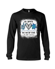 In April We Wear Blue For Autism Awareness Long Sleeve Tee tile