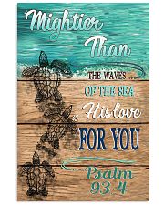 Mightier than the waves 11x17 Poster front